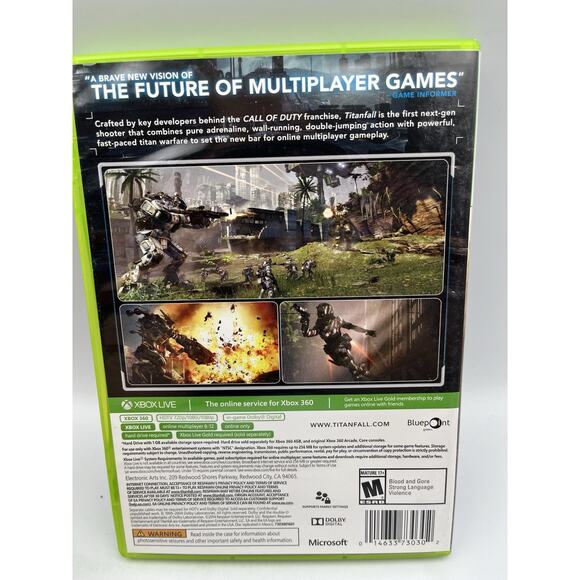 Titanfall (Xbox 360) Game Tested Complete In Box - Picture 3 of 7